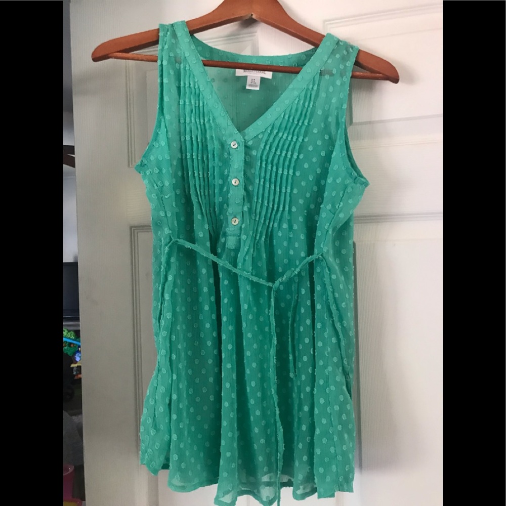 Blouse with under matching tank